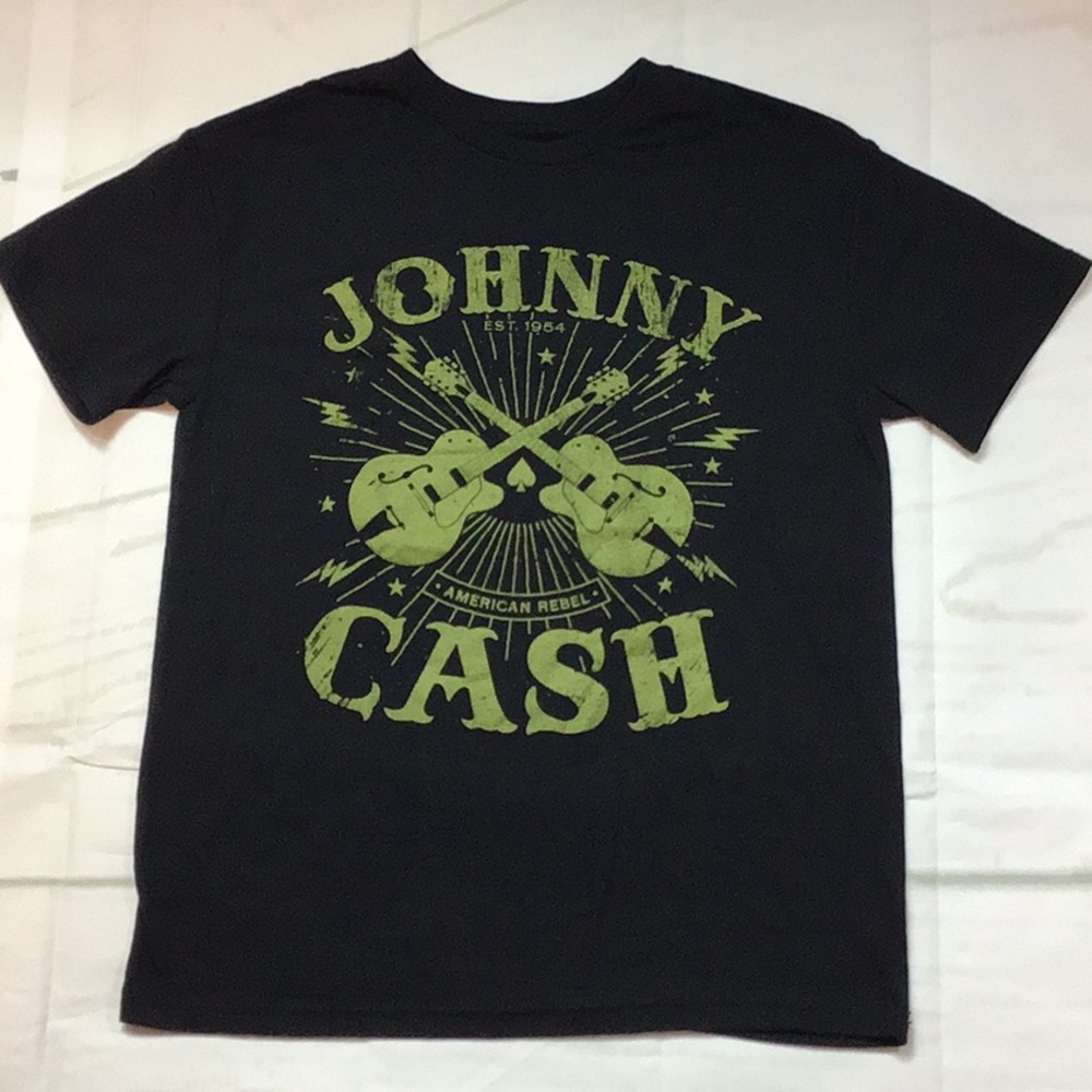 Johnny Cash Unisex T Shirt Size Medium